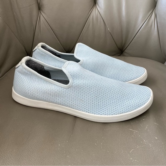 Allbirds Mens Tree Loungers Blue Everyday Slip-On Sneakers Shoes Size 11 - Picture 1 of 9